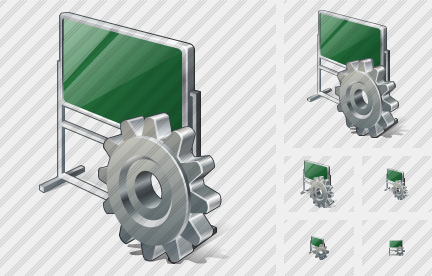 Office Board Settings Symbol