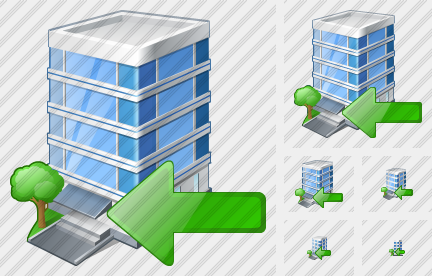 Office Building Import Icon