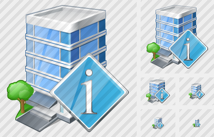 Office Building Info Icon