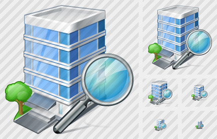 Office Building Search Symbol Office Building Search Symbol