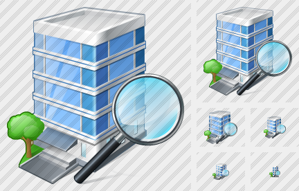 Office Building Search 2 Symbol Office Building Search 2 Symbol