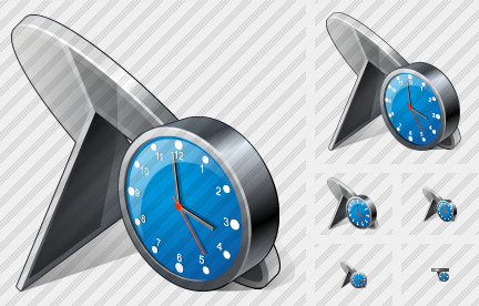 Icône Office Button2 Clock Icône Office Button2 Clock