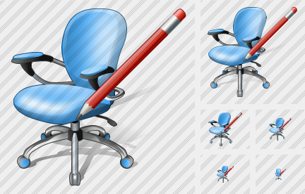 Office Chair Edit Symbol