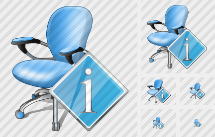 Icône Office Chair Info