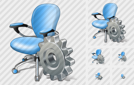 Icône Office Chair Settings