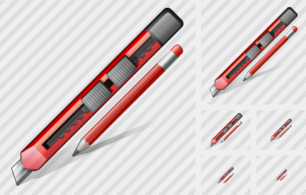 Иконка Офисный нож Редактировать