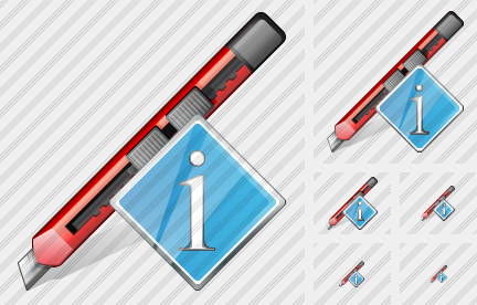 Office Knife Info Icon