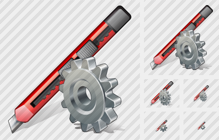 Icône Office Knife Settings