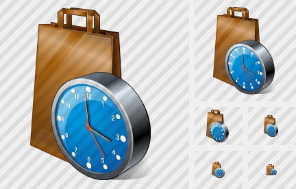 Package Clock Icon