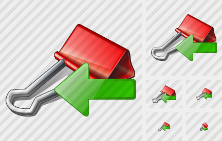 Icône Paper Clip Import Icône Paper Clip Import