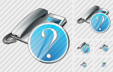 Phone Question Icon