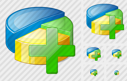 Иконка Круговая диаграмма Добавить