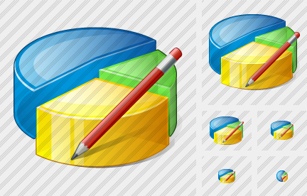 Pie Chart Edit Icon