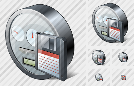 Power Meter Save Icon