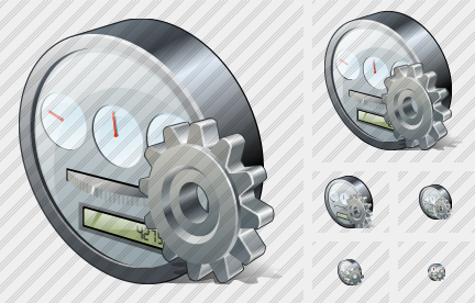 Power Meter Settings Symbol