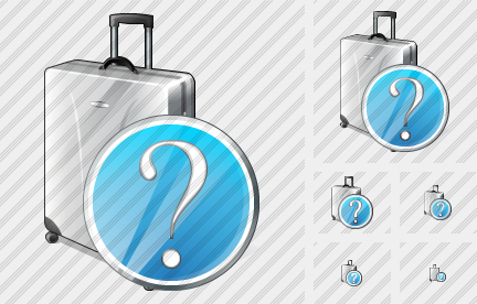 Road Bag Question Symbol Road Bag Question Symbol