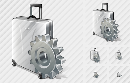 Road Bag Settings Symbol