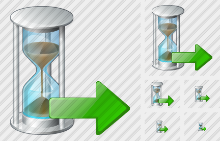 Icône Sand Glass Export