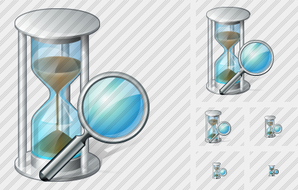 Sand Glass Search Symbol Sand Glass Search Symbol