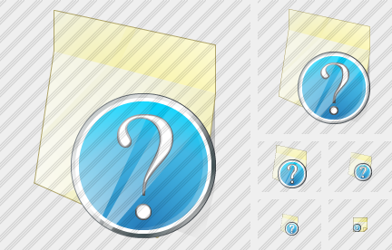 Sticker Question Icon