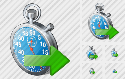 Icono Stop Watch Export