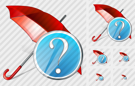 Icono Umbrella Question