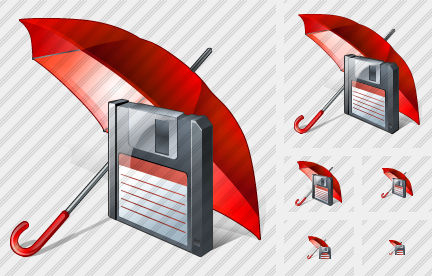 Umbrella Save Icon