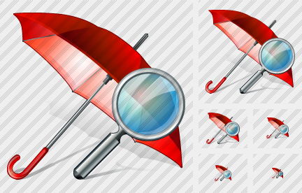 Umbrella Search Icon