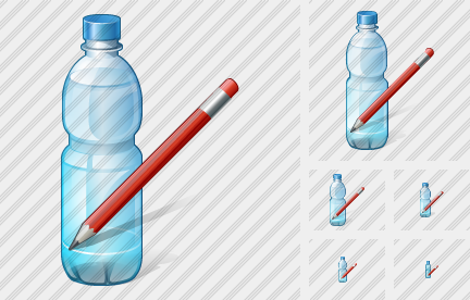 Icône Water Bottle Edit