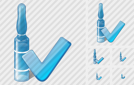 Icono Ampoule Ok Icono Ampoule Ok