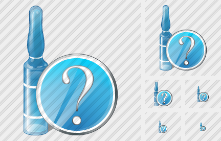 Icono Ampoule Question Icono Ampoule Question