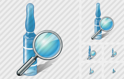 Icono Ampoule Search Icono Ampoule Search