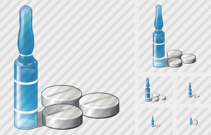 Icono Ampoule Tablets Icono Ampoule Tablets
