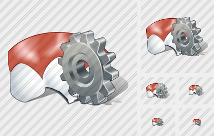 Broken Tooth Settings Symbol