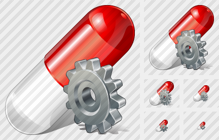 Icona Capsula Impostazioni Icona Capsula Impostazioni