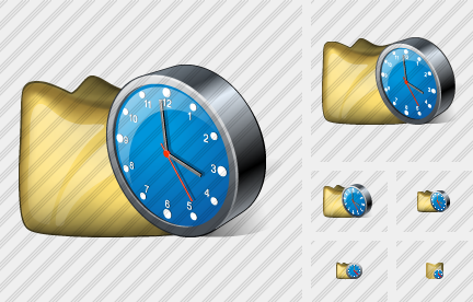 Icono Crown Clock Icono Crown Clock