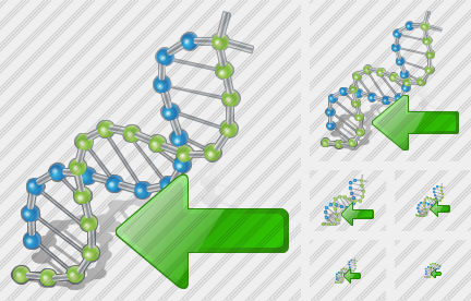 Dna Import Icon