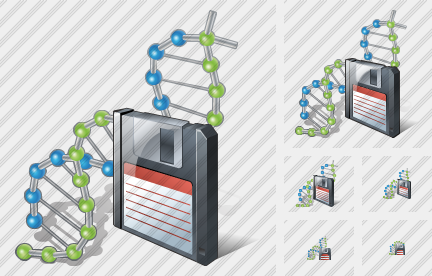 Icono Dna Save Icono Dna Save