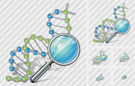 Icono Dna Search Icono Dna Search