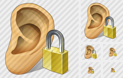 Ear Locked Icon