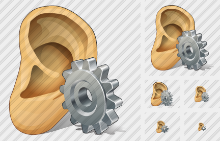 Ear Settings Symbol