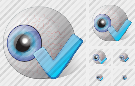 Eye Ok Icon