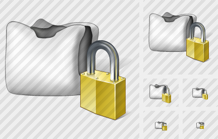 Filling Locked Icon