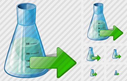 Иконка Колба Экспорт