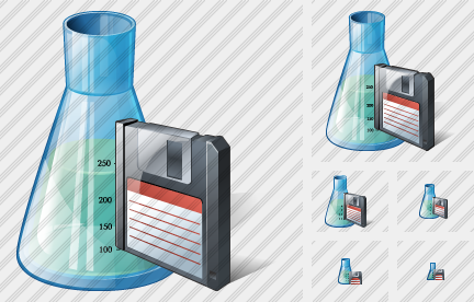 Icône Flask Save Icône Flask Save
