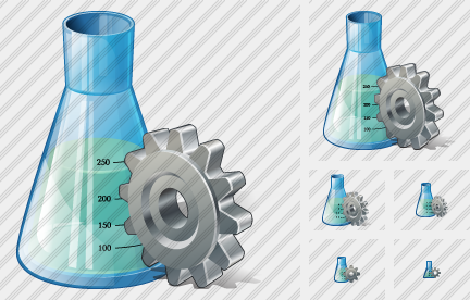 Icône Flask Settings