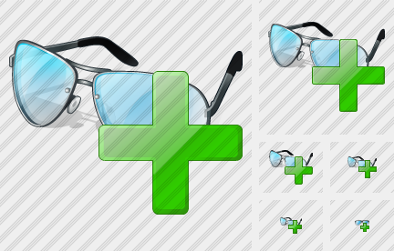 Icono Glasses Add Icono Glasses Add