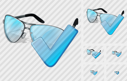 Icono Glasses Ok Icono Glasses Ok