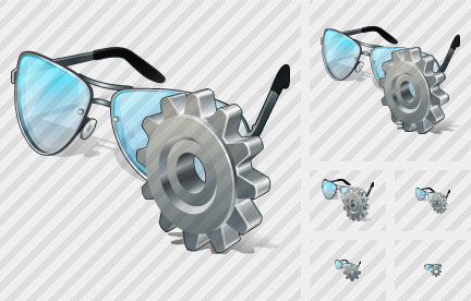 Icono Glasses Settings Icono Glasses Settings