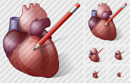 Icona Cuore Modifica Icona Cuore Modifica